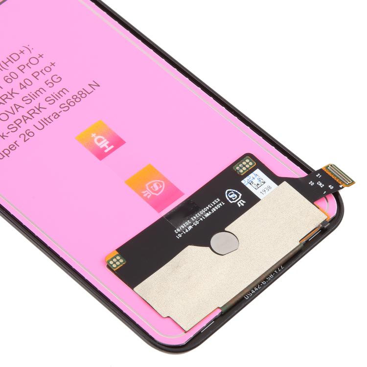 For Tecno Pova Slim KM9 TFT LCD Screen with Digitizer Full Assembly, For Tecno Pova Slim(TFT)