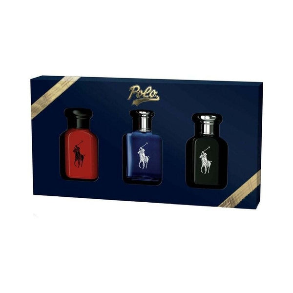Ralph Lauren World Of Polo Gift Set 40ml Polo Red EDT + 40ml Polo Blue EDT + 40ml Polo Black EDT