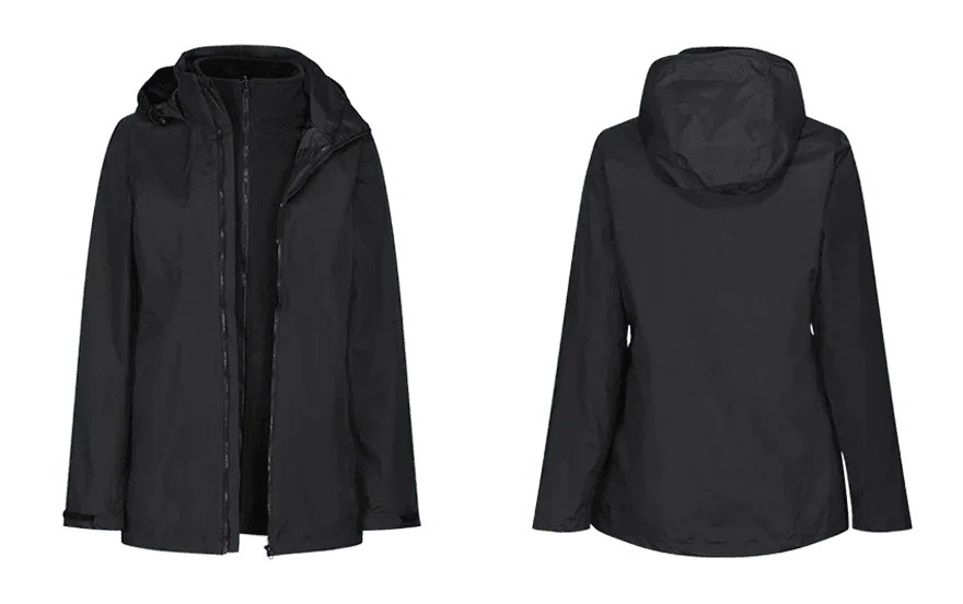 Regatta TRA152 Classic Womens Waterproof 3-IN-1 Work Jacket