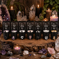 Crystal Infused Ritual Candles - The Complete Set