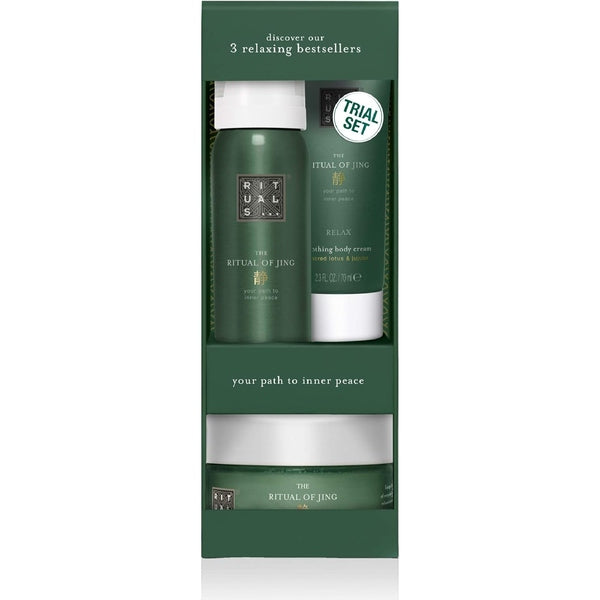 Rituals The Ritual of Jing Gift Set 50ml Shower Gel + 125ml Body Scrub + 70ml Body Cream