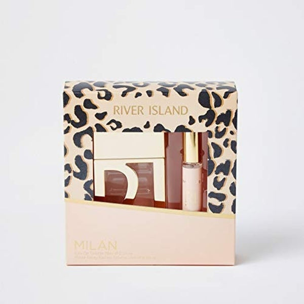 River Island Milan Gift Set 75ml EDT + 10ml EDT Purse Spray