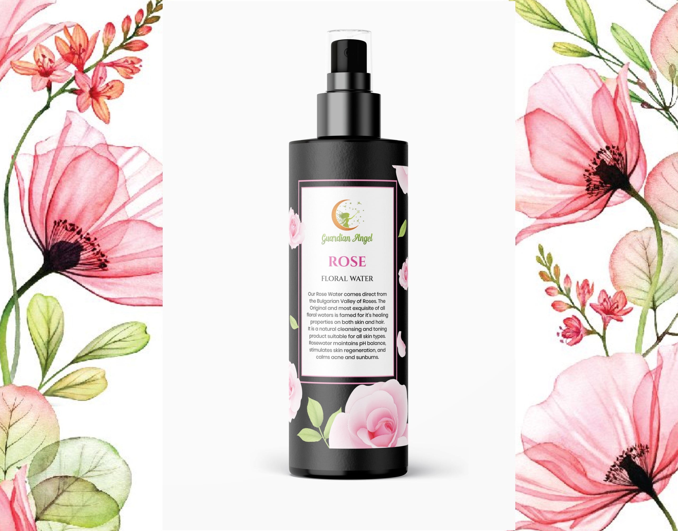 Rose Floral Water - Skin, Body, Hair, Scalp and Mind