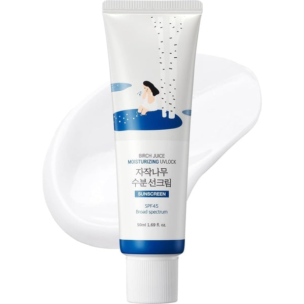 Round Lab Birch Juice Moisturising Sun Cream SPF50+ PA++++ 50ml