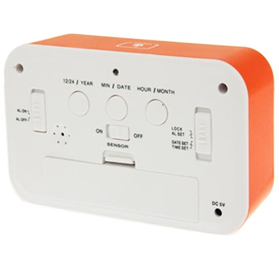 Multi Function Large Screen Alarm Clock with Calendar & LCD Light & Snooze Touch
