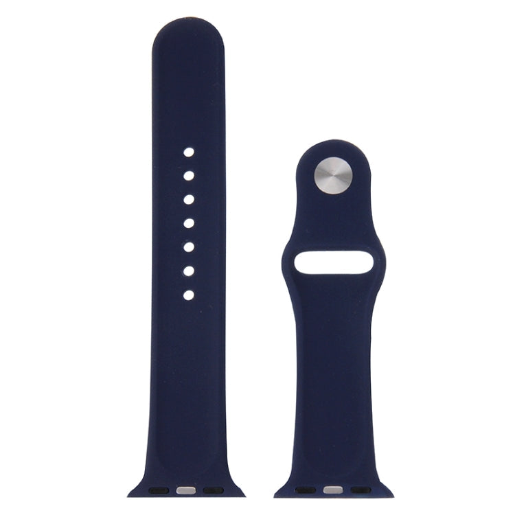 For Apple Watch Sport 42mm High-performance Longer Rubber Sport Watch Band with Pin-and-tuck Closure