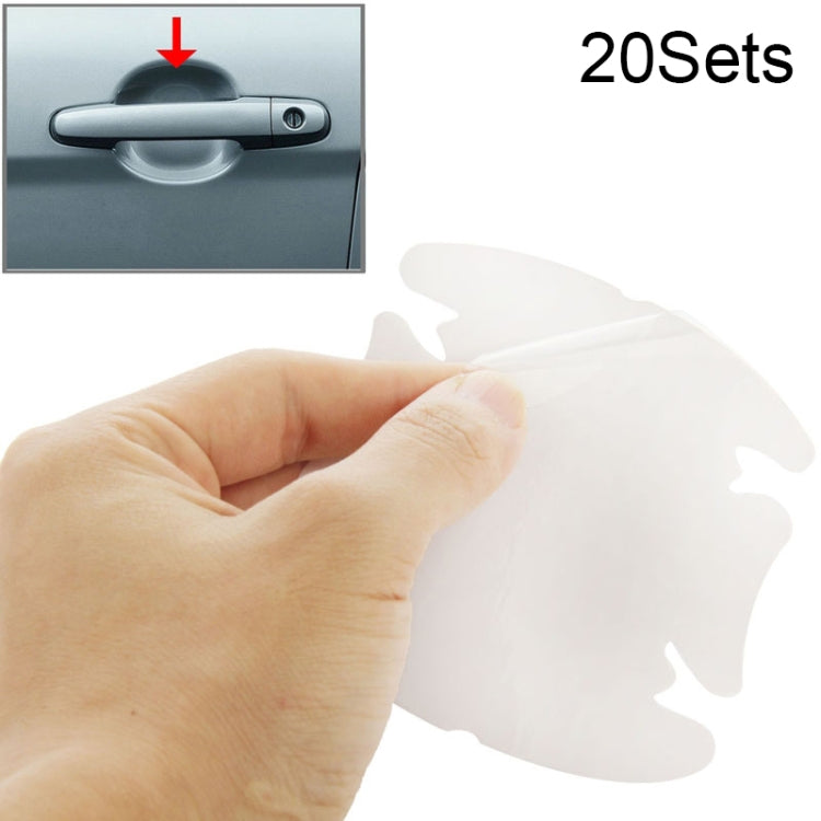 20 Sets Protective Film for Car Handle, Film for Car Handle
