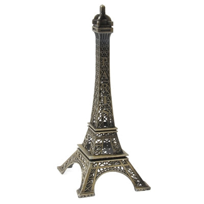Paris Eiffel Tower Furnishing Articles Model Photography Props Creative Household Gift (Size:10 x 4.3cm ), Size:10 x 4.3cm