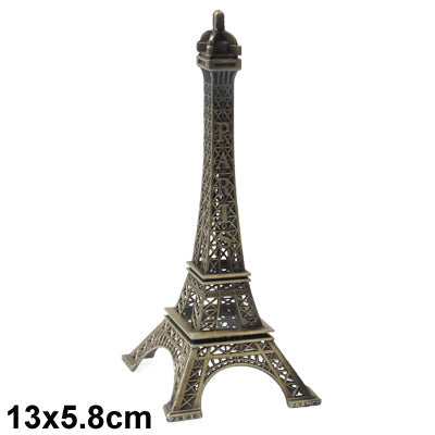 Paris Eiffel Tower Furnishing Articles Model Photography Props Creative Household Gift (Size:13 x 5.8cm ), Size:13 x 5.8cm