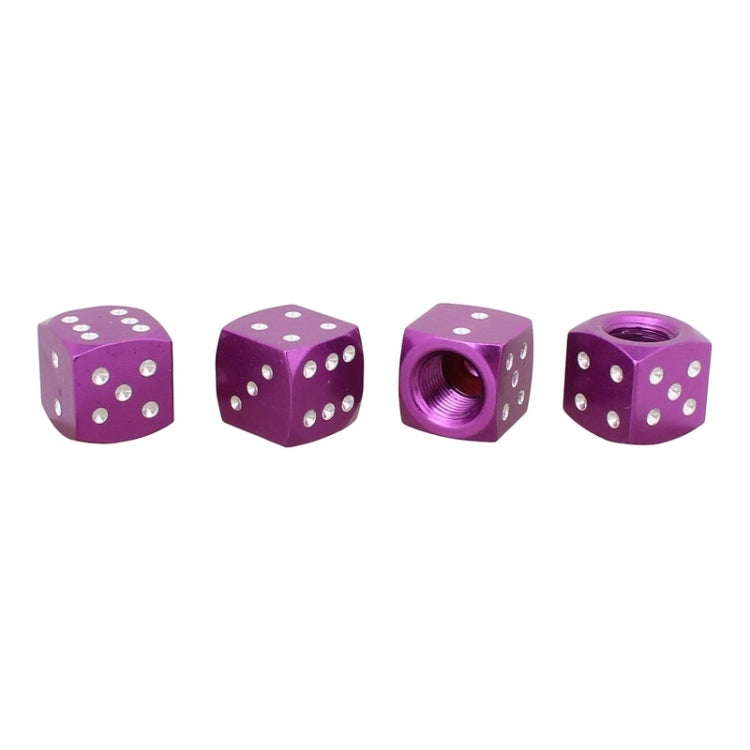 Universal 8mm Dice Style Aluminium Alloy Car Tire Valve Caps, Pack of 4, Dice Style  5, Dice Style 4, Dice Style, Dice Shape 5, Dice Style 5