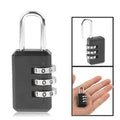 3 Digit Resettable Combination Security Travel Lock, 3 Digit ResettableLock