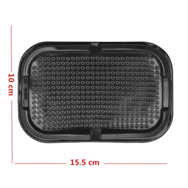 Universal Mobile Phone Car Rubber Smart Non-slip Stand Holder, For iPhone, Galaxy, Sony, Lenovo, HTC, Huawei, and other Smartphones(Black)