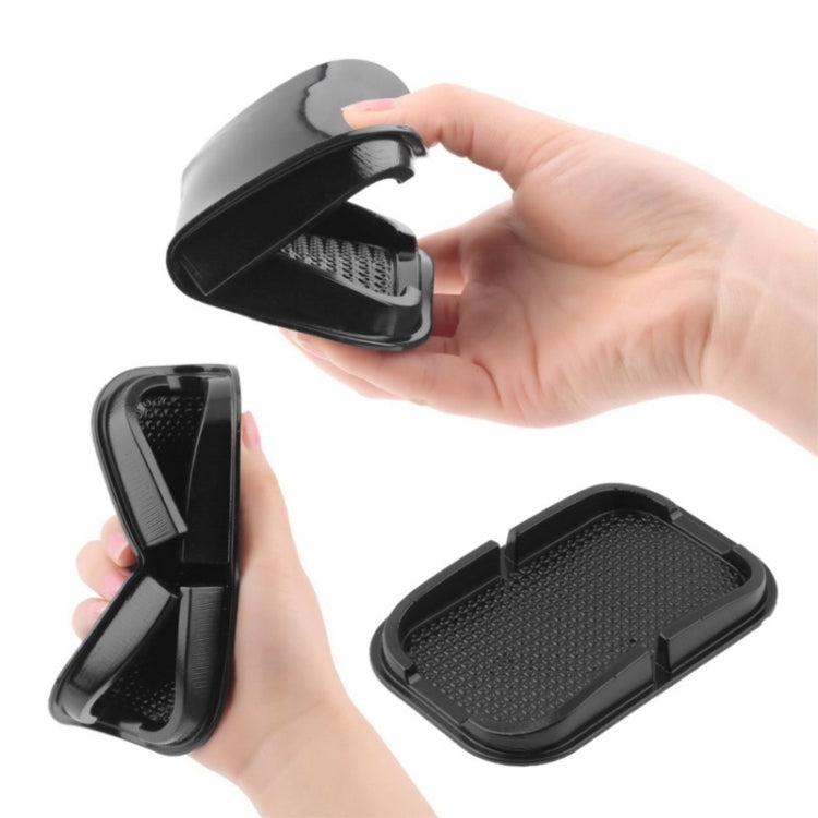 Universal Mobile Phone Car Rubber Smart Non-slip Stand Holder, For iPhone, Galaxy, Sony, Lenovo, HTC, Huawei, and other Smartphones(Black)