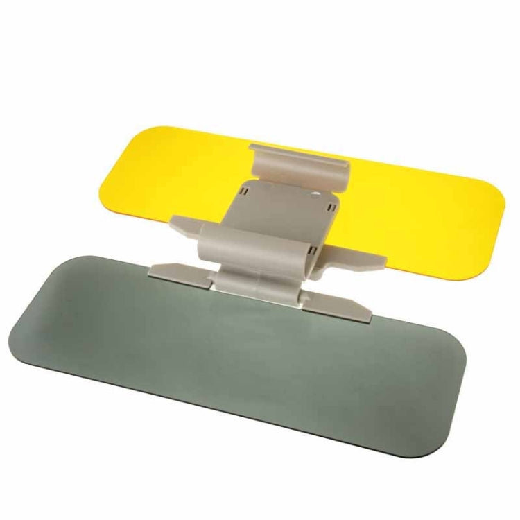 2 in 1 HD Car Anti-Glare Dazzling Goggle Day  Driving Mirror Sun Visors