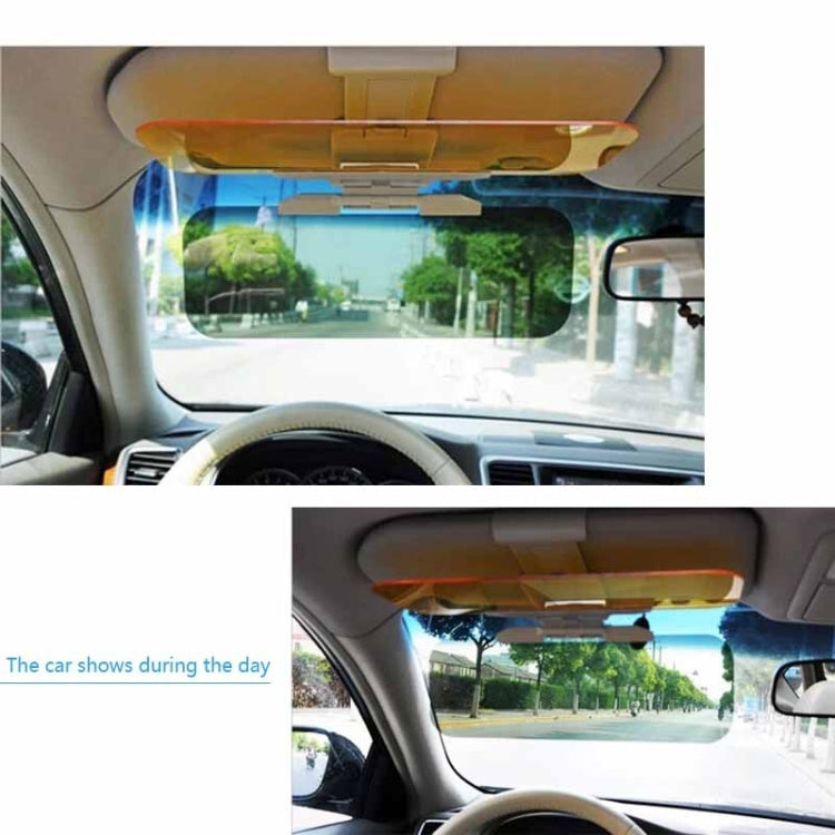 2 in 1 HD Car Anti-Glare Dazzling Goggle Day  Driving Mirror Sun Visors