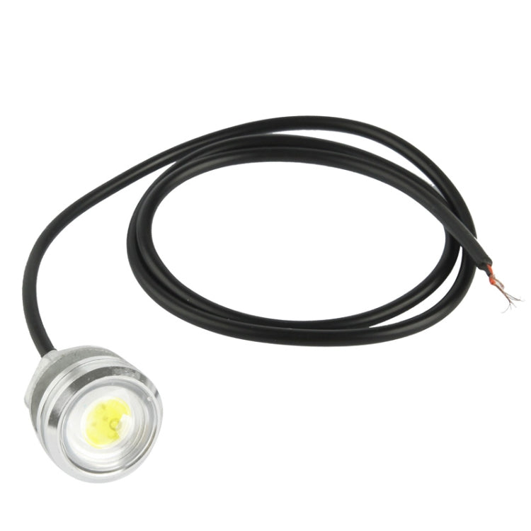 3W Waterproof Eagle Eye Light LED Light for Vehicles, Cable Length: 60cm, 蓝光, Green, Red, White, Warm White