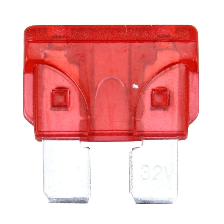 100 PCS Auto Mini Blade Fuse (30A) , DC 12V, 25A Transparent, 10A Red, 15A Blue, 20A, 30A
