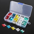 50 PCS 10A / 15A / 20A / 25A / 30A Blade Fuses Set for Car Vehicle, 50 PCS