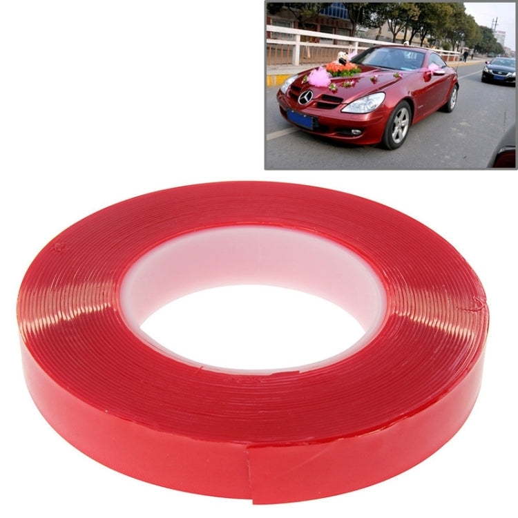 Universal Transparent Double Sided Adhesive Tape, Width: 2cm, Length: 10m, 10m×2cm