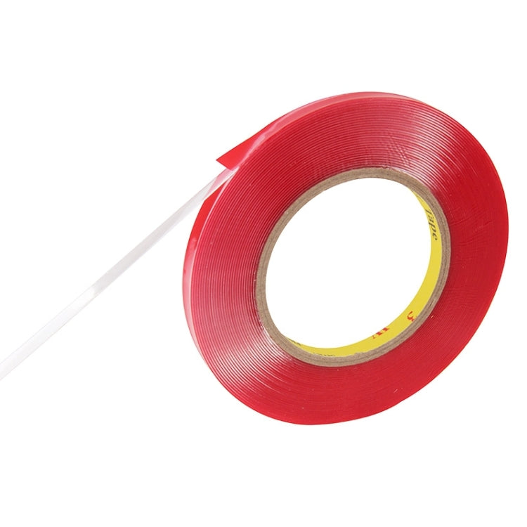 Universal Transparent Double Sided Adhesive Tape, Width: 1cm, Length: 10m, 10m×1cm