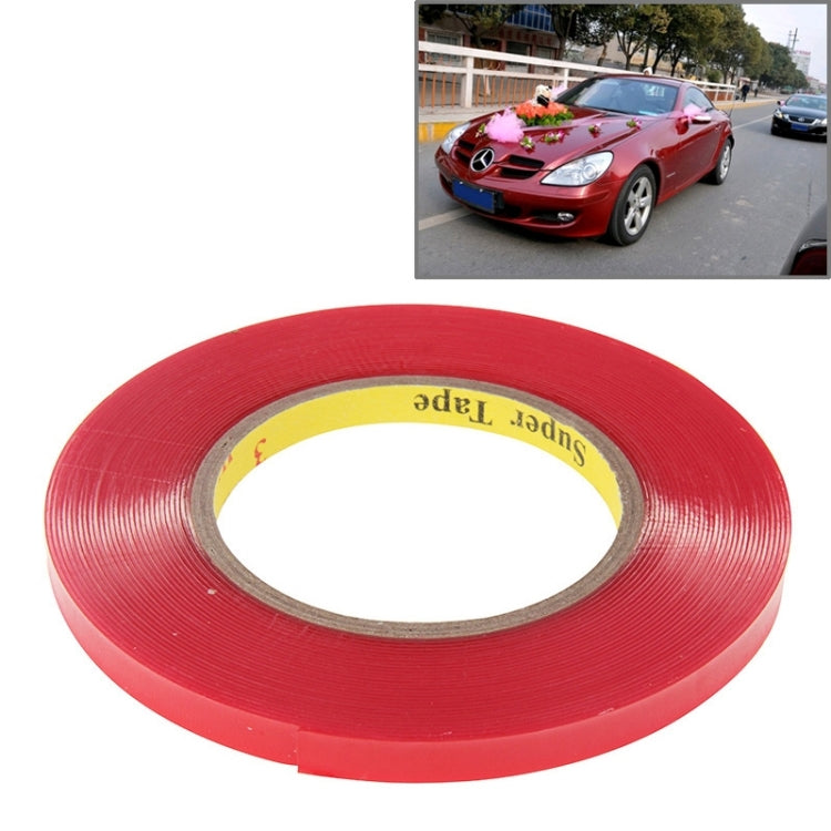 Universal Transparent Double Sided Adhesive Tape, Width: 1cm, Length: 10m, 10m×1cm