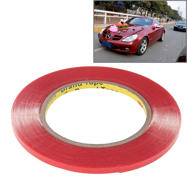 Universal Transparent Double Sided Adhesive Tape, Width: 0.6cm, Length: 10m, 10m×0.6cm