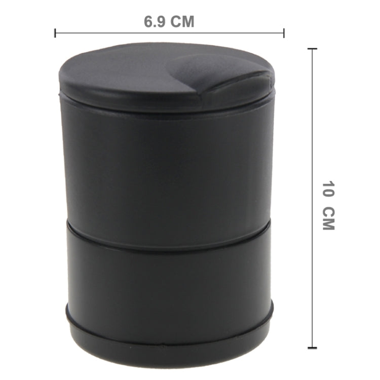 Portable Car Ashtray, Size: 6.9x6.9x10 cm, Portable Car Ashtray