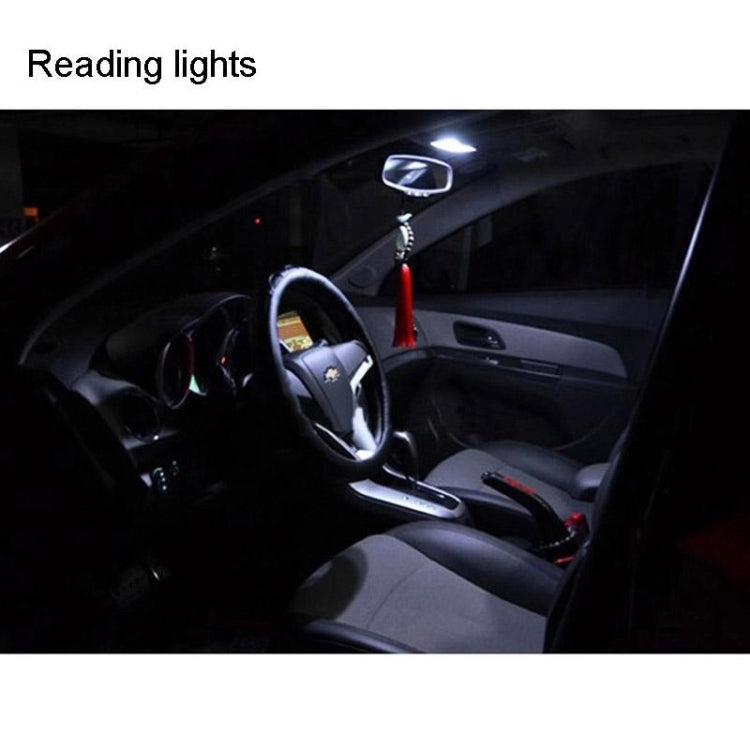 2 PCS T10 2W 120-140LM 6 LED Ice Blue 5050 LED Brake Light for Vehicles, DC12V, 6  5050 LEDs, 6 5050 LEDs, 6 LED 5050 LEDs