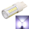 2 PCS T20/7443 16.5W 990LM 6500K White Light 5630 SMD Dual Wire 33 LED Car Brake / Steering Light Bulb, DC12V, T20