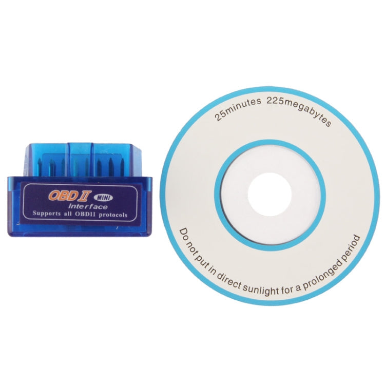 Car Mini OBDII ELM327B V1.5a Wireless Code Reader Scanner, Support Android Phone, Support OBDII-ISO 9141-2, ISO 14230-4(KWP2000), CAN ISO-15765-4, Code Reader Scanner