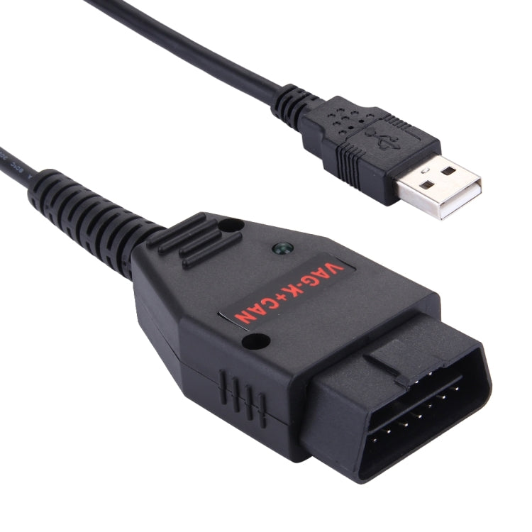 VAG K + CAN Commander Full 1.4 OBDII Diagnostic Tool for Audi / VW, Black