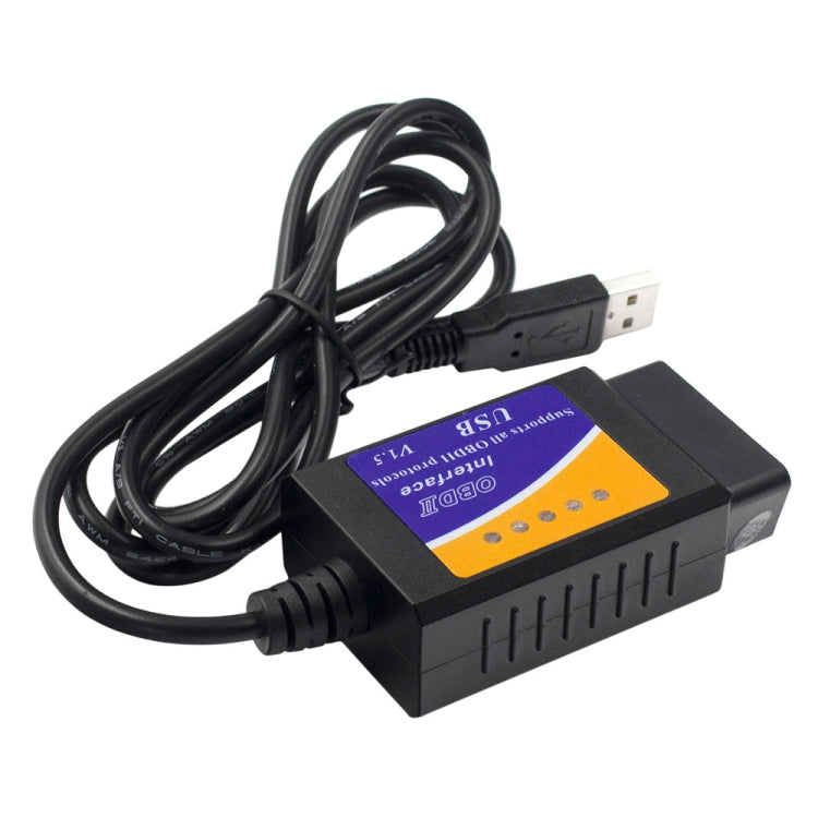 ELM327 Interface USB V1.5 OBDII Auto Diagnostic Scanner Tool, ELM327 V1.4
