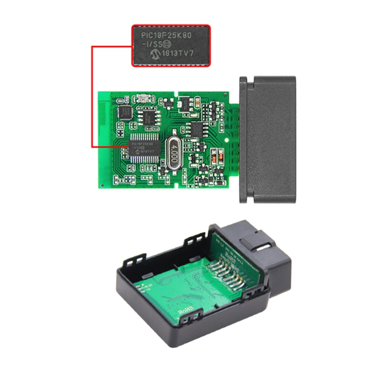 HH OBD ELM327 OBDII V1.5 Bluetooth Advanced Scan Tool Wireless Fuel Speed Diagnostic Tool, ELM327