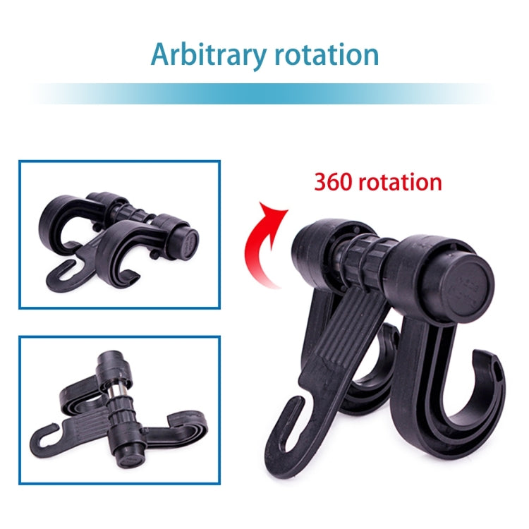 KANEED Car Vehicle Multi-functional Seat Headrest Bag Hanger Hook Holder Seat Headrest Hanger Hanging Holder Double Hooks, US Stock Double Hooks, Car Double Hooks, UK Stock Double Hooks