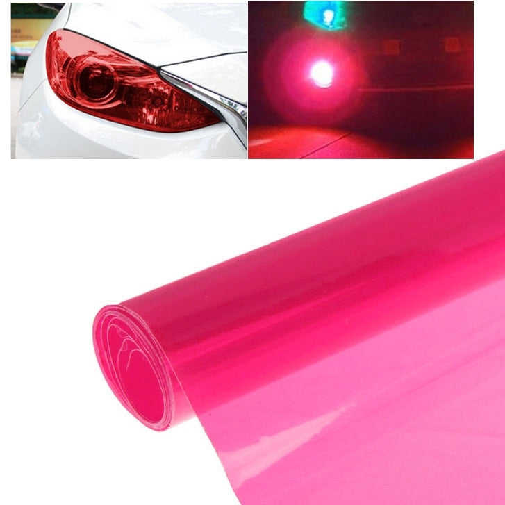 Protective Decoration Flash Point Car Light Membrane /Lamp Sticker, Size: 195cm x 30cm, Grey Black, Dark Black, Baby Blue, Fluorescent Green, Pink, Crystal Green, Matte Black, Dark Blue