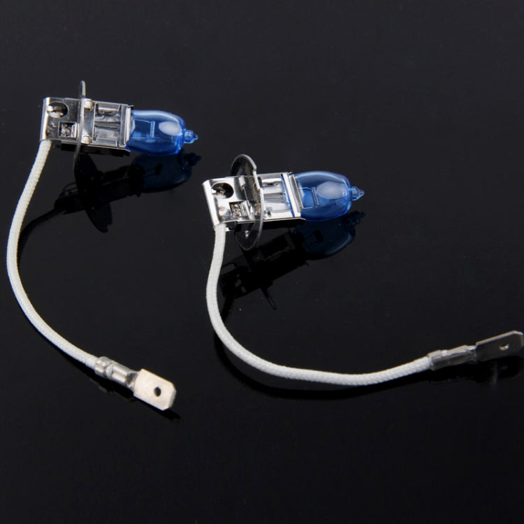 Halogen Bulb, Super White Car Headlight Bulb, 12 V / 100W, 6000K 2400 LM  (Pair), HOD H7, HOD 9005, HOD H11, HOD H4, HOD 9006, HOD H1, HOD H3