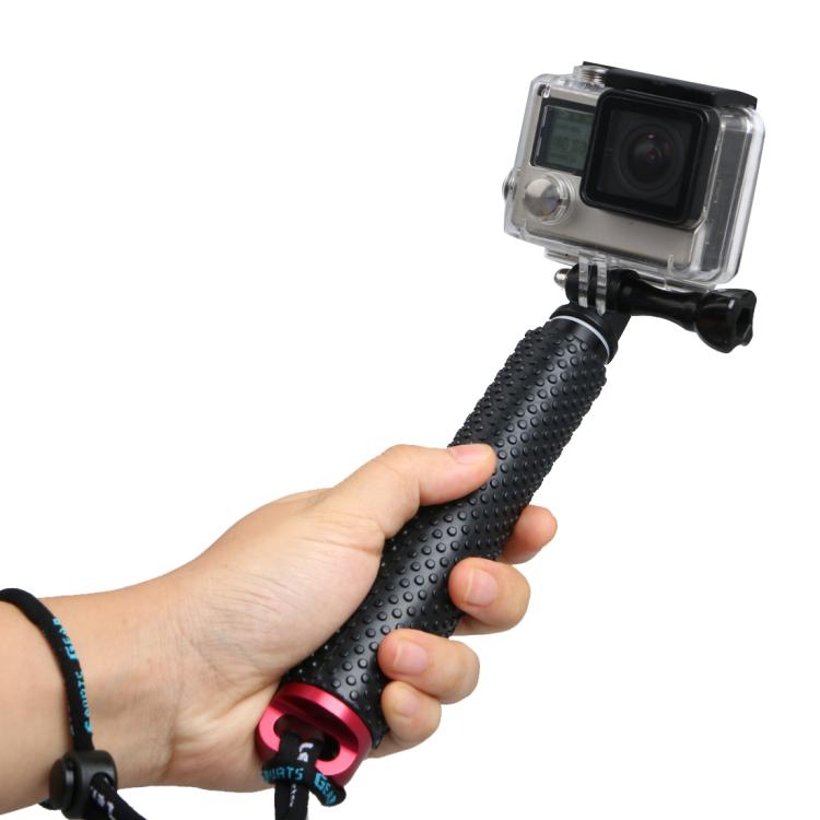 Handheld 49cm Extendable Pole Monopod with Screw for DJI, Insta360, GoPro and Other Action Cameras, Max Length: 49cm(Silver), Max Length: 49cm(Red), Max Length: 49cm(Blue), Max Length: 49cm(Gold), Max Length: 49cm(Green), Max Length: 49cm(Orange)