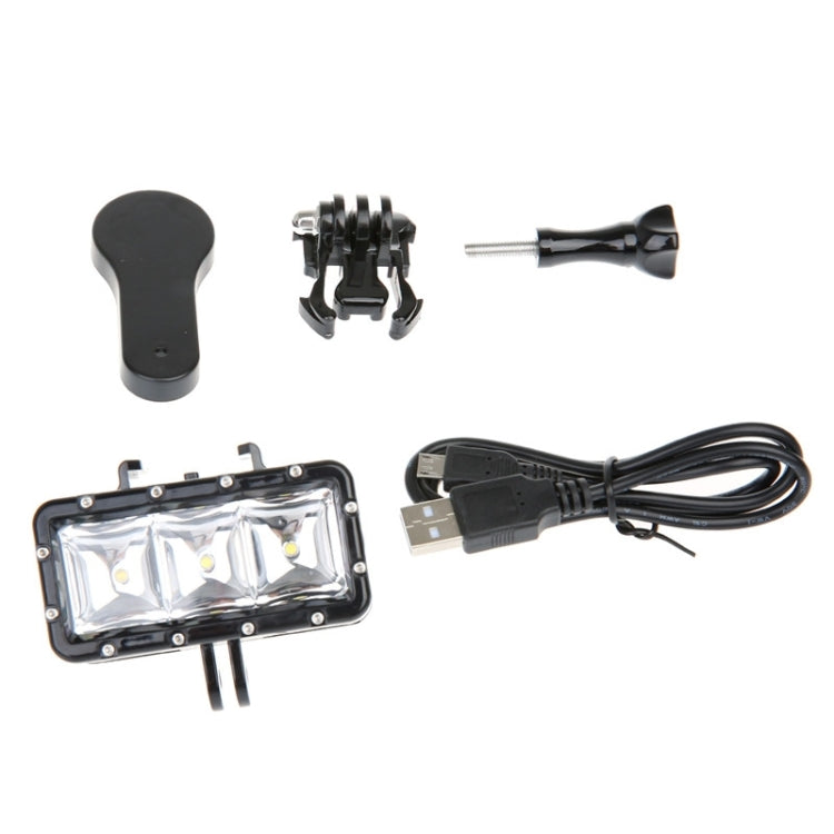 SupTig 30M Waterproof 300LM Video Light for GoPro Hero12/11/10/9/8/7/6/5, Insta360 Ace/Pro, DJI Osmo Action 4