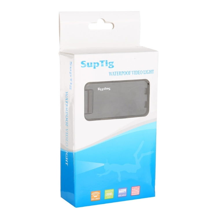 SupTig 30M Waterproof 300LM Video Light for GoPro Hero12/11/10/9/8/7/6/5, Insta360 Ace/Pro, DJI Osmo Action 4