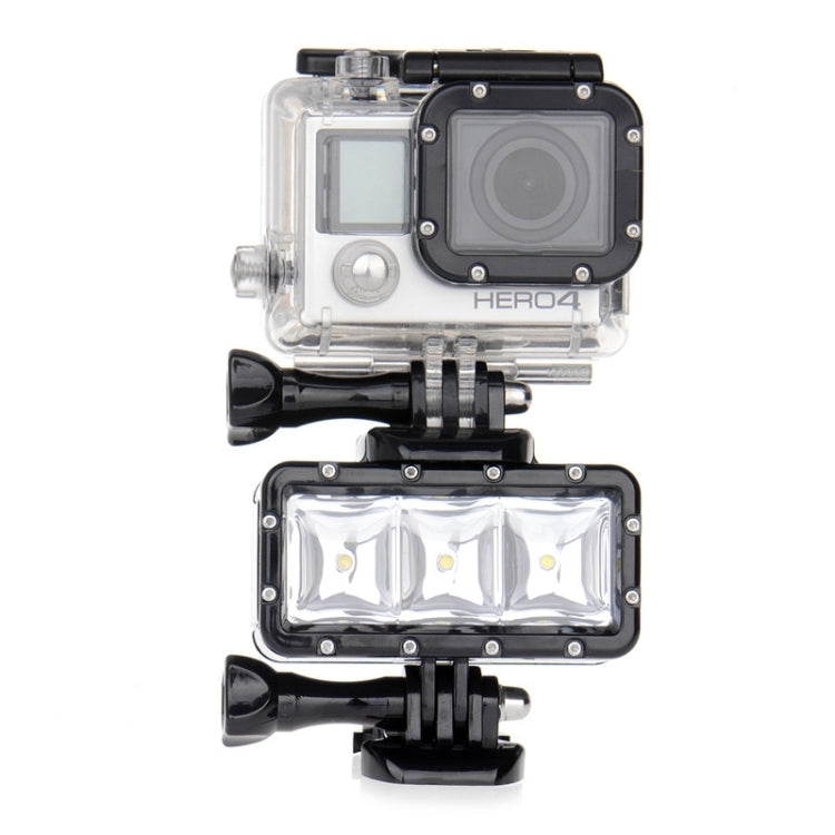 SupTig 30M Waterproof 300LM Video Light for GoPro Hero12/11/10/9/8/7/6/5, Insta360 Ace/Pro, DJI Osmo Action 4