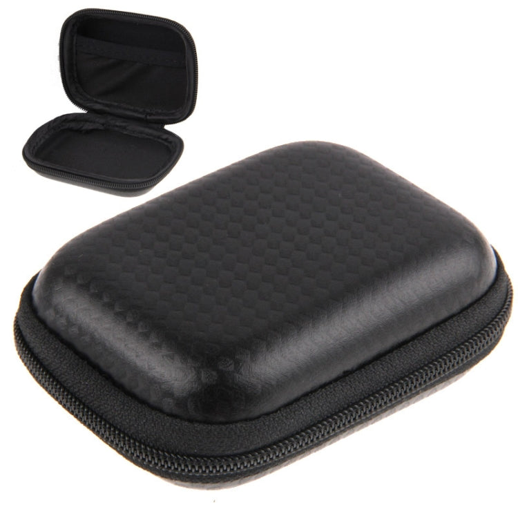 Carbon Fiber Waterproof Portable Case for GoPro HERO11 Black/HERO10 Black / HERO9 Black / HERO8 Black / HERO7 /6 /5 /5 Session /4 Session /4 /3+ /3 /2 /1, DJI Osmo Action and Other Sport Cameras , Size: 8cm x 6cm x 2.5cm