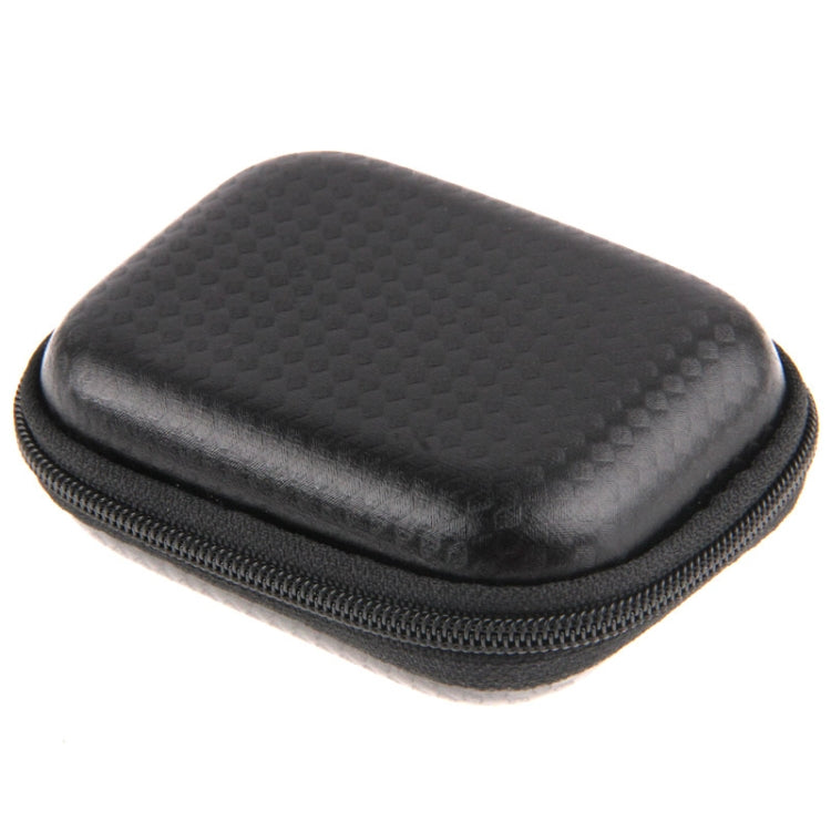 Carbon Fiber Waterproof Portable Case for GoPro HERO11 Black/HERO10 Black / HERO9 Black / HERO8 Black / HERO7 /6 /5 /5 Session /4 Session /4 /3+ /3 /2 /1, DJI Osmo Action and Other Sport Cameras , Size: 8cm x 6cm x 2.5cm