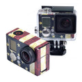 Case Sticker for GoPro HERO3+ /3, US Flag, AU Flag, UK Flag, Brazil Flag