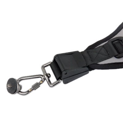 Anti-Slip Elastic Neoprene Quick Sling Strap for Camera, Deep Green, Gray