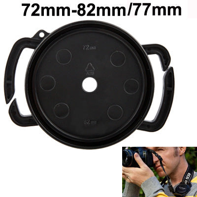 72-82mm / 77mm Center Pinch Camera Lens Cap, 72-82mm / 77mm