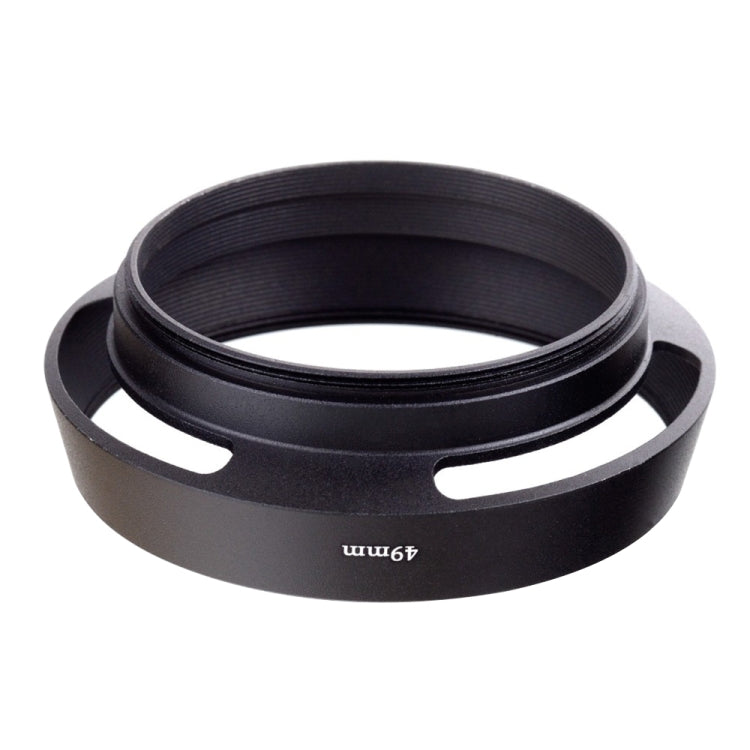 49mm Metal Vented Lens Hood for Leica, 49mm
