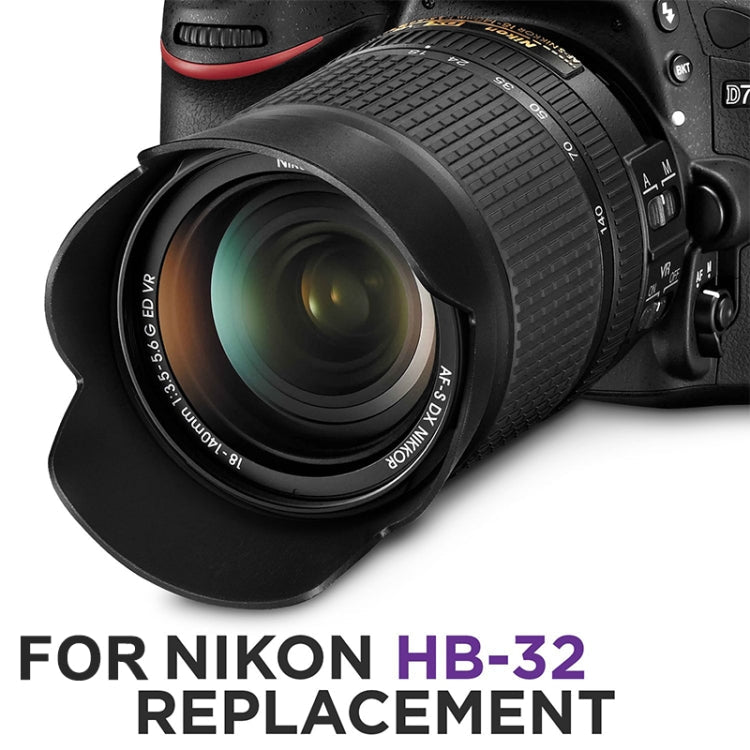 Lens Hood for Nikon Digital Camera HB-32, HB-32