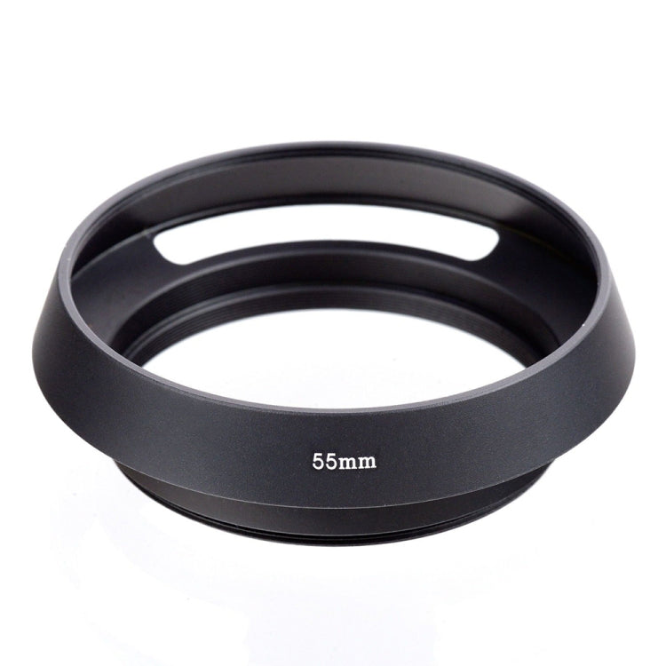 Metal Vented Lens Hood for All Leica Lens with 55mm Filter Thread, 55mm