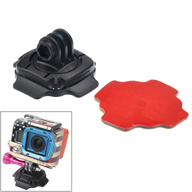 360° Adjustable Helmet Mount for GoPro, Insta360, DJI & Action Cameras (ST-115)