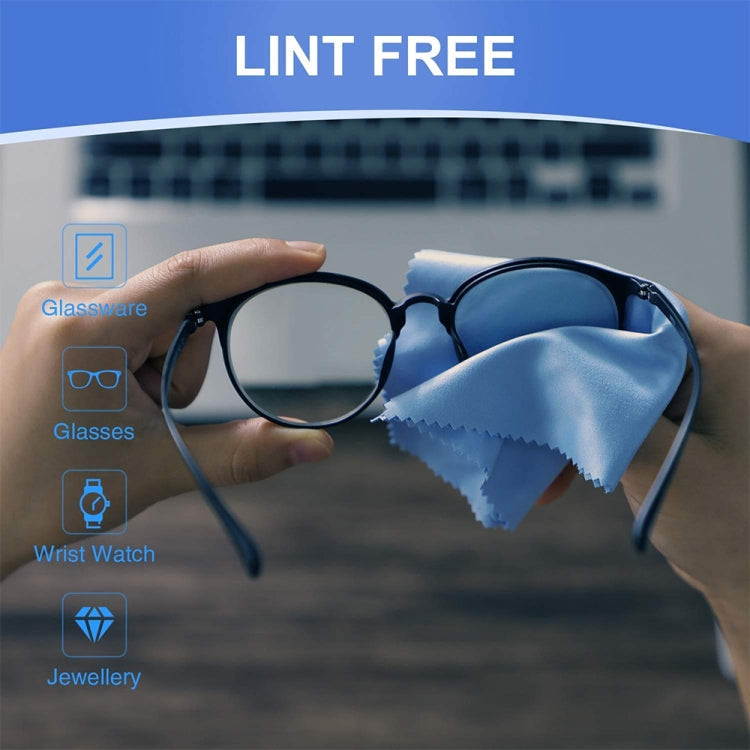 70 PCS Soft Cleaning Cloth for LCD Screen / Glasses/ Mobile Phone Screen, Cleaning Cloth
